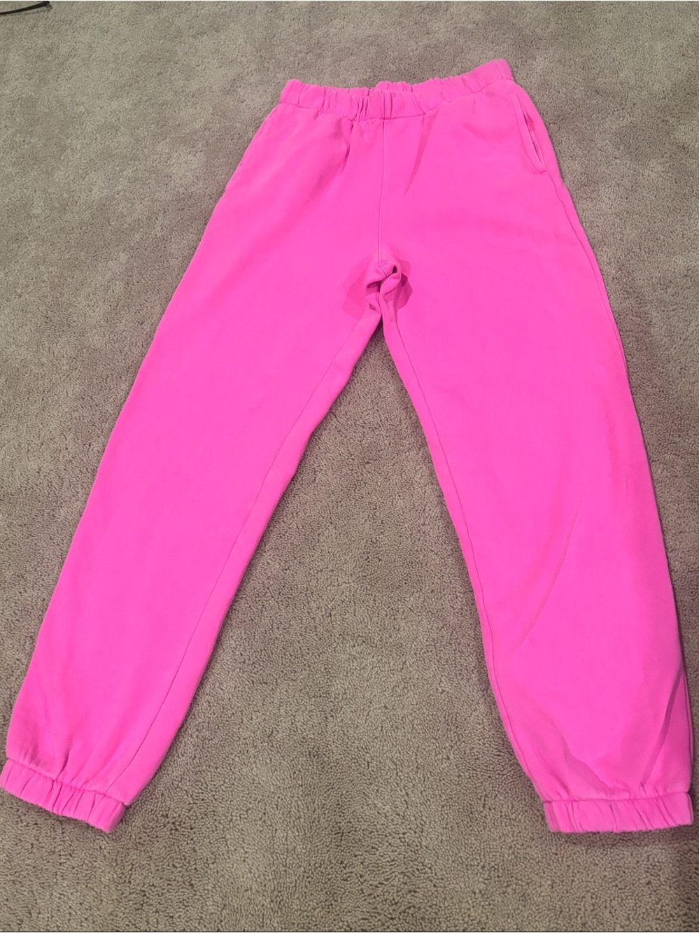 GAP Bright Hot Pink Sweatpants